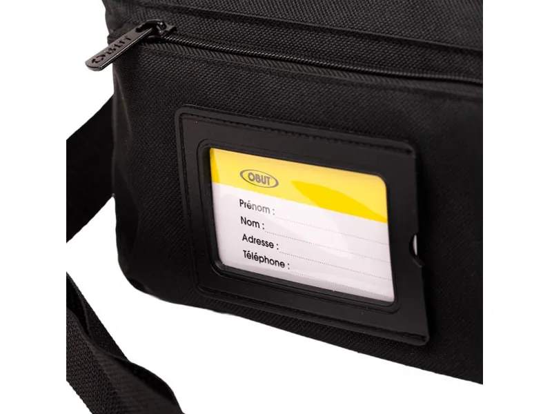 OBUT Sac REPORTER 3 boules Noir/Jaune