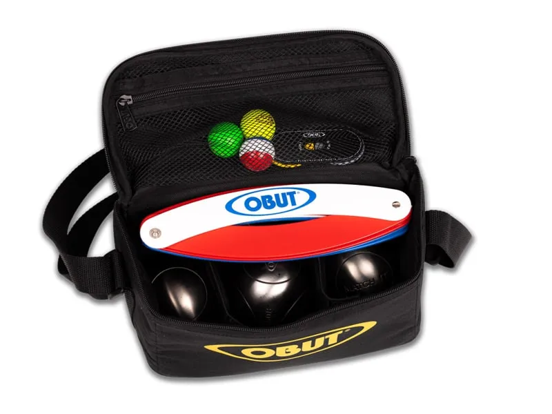 OBUT Sac REPORTER 3 boules Noir/Jaune