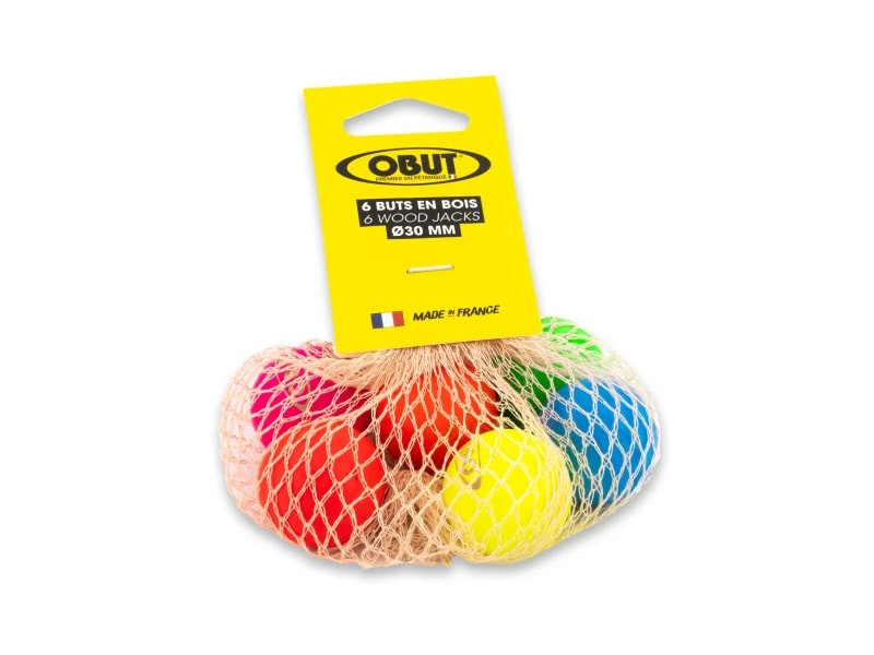 OBUT 6BCAS - Pack 6 bolins de colors