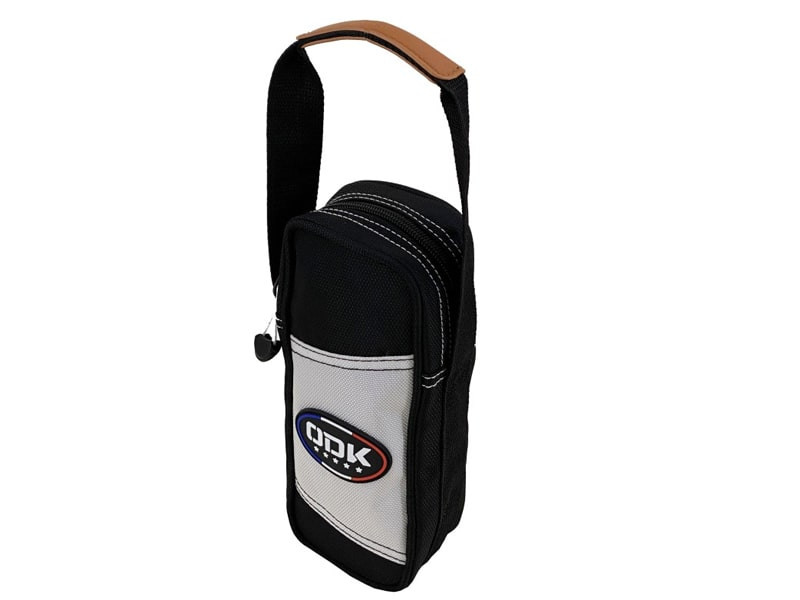 ODDEKA Bolsa de 3 bolas de petanca De Jean color negro