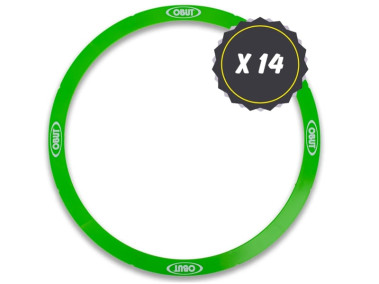 OBUT Lot 14 Cercle rígids Verds
