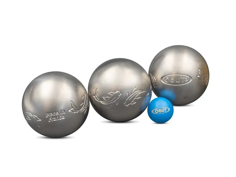 OBUT Juego 3 bolas Inox Carpe Koï 4