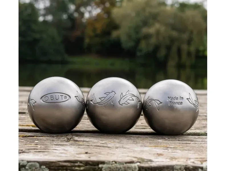 OBUT Juego 3 bolas Inox Carpe Koï 6