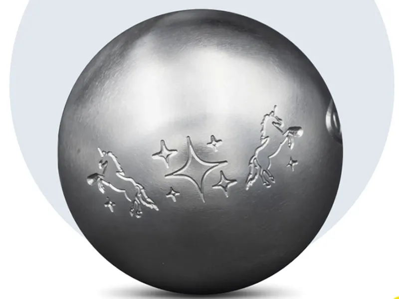 OBUT Juego 3 bolas Junior Inox UNICORNIO