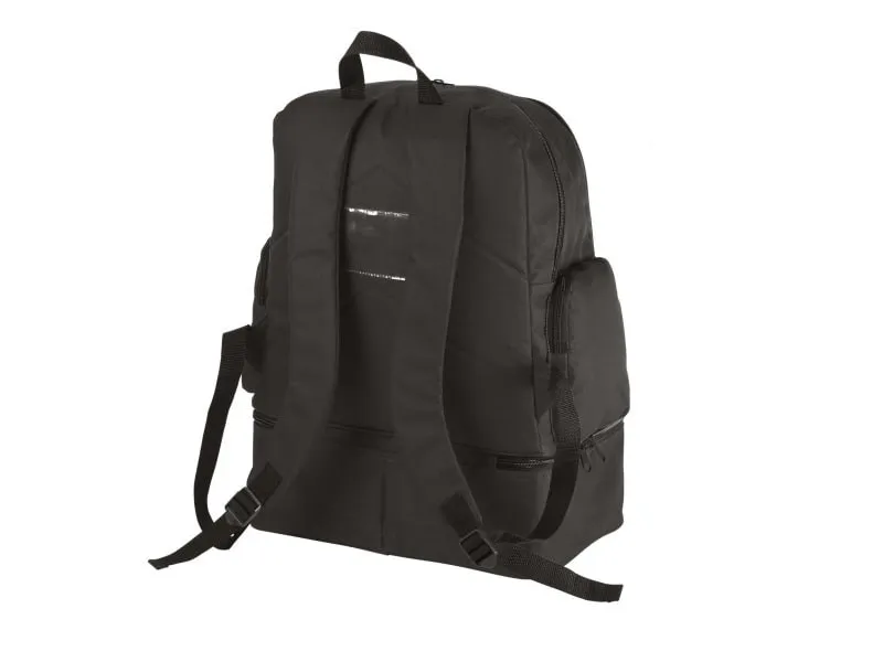 ODDEKA Mochila Negra vista trasera