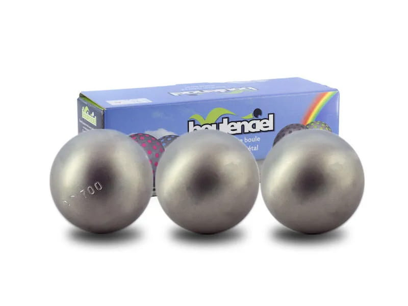 BOULENCIEL Venus Inox set de 3 bolas de petanca