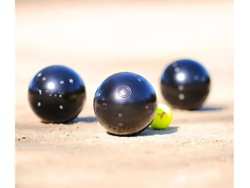 BOULENCIEL Saturne Carbone juego de 3 bolas de petanca con boliche