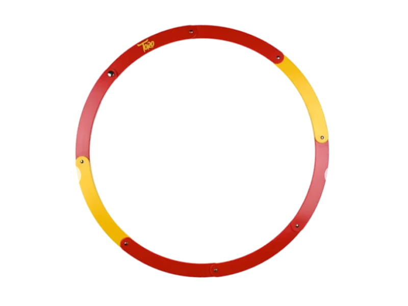 TORO PETANK Circulo plegable Rojo/Amarillo