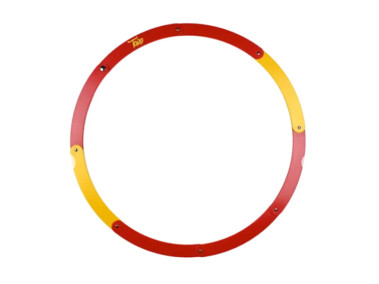 TORO PETANK Circulo plegable Rojo/Amarillo