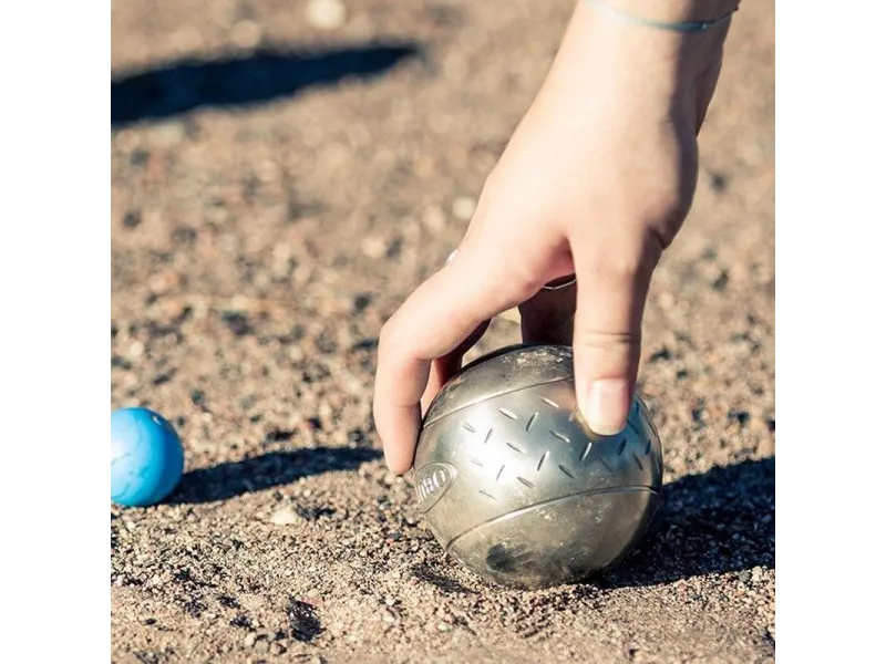 OBUT Juego de bolas de petanca INOX CHEVRON 3