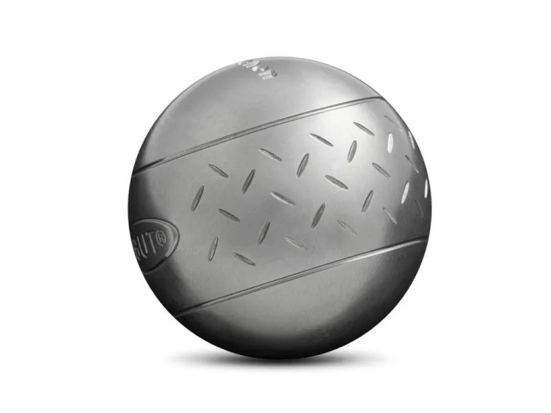 OBUT Juego de bolas de petanca INOX CHEVRON