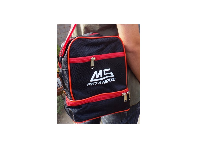 MS Bossa petanca MINI Vermella 3boles