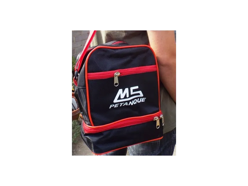 MS Bolsa petanca Negra/Roja 3 bolas - 2