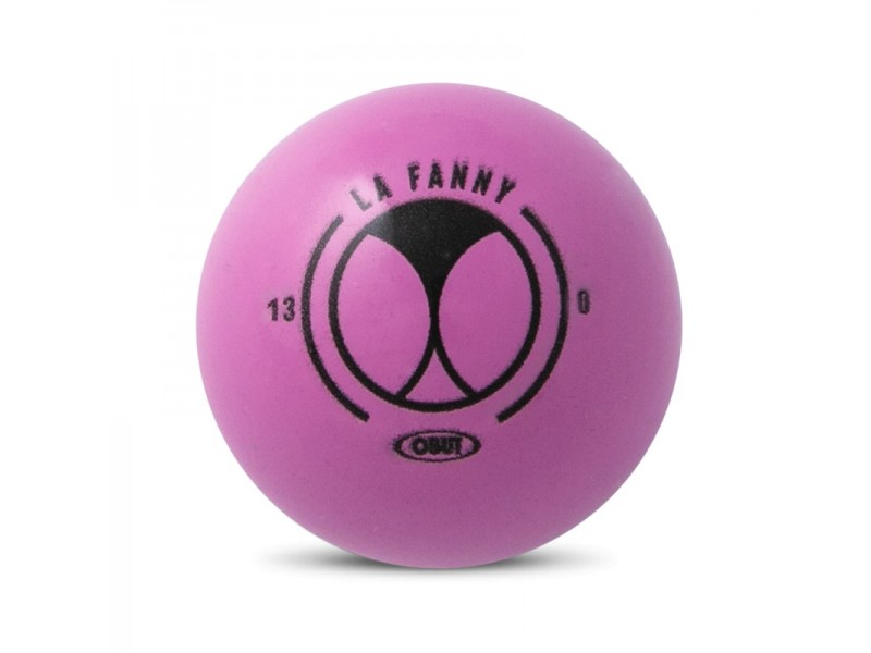 OBUT Bolí de fusta de color rosa FANNY