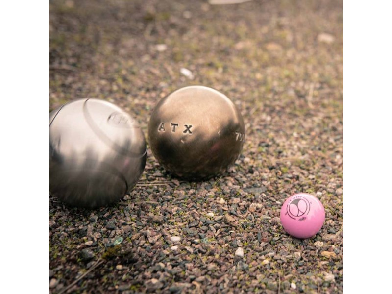 OBUT Bolí de fusta de color rosa FANNY