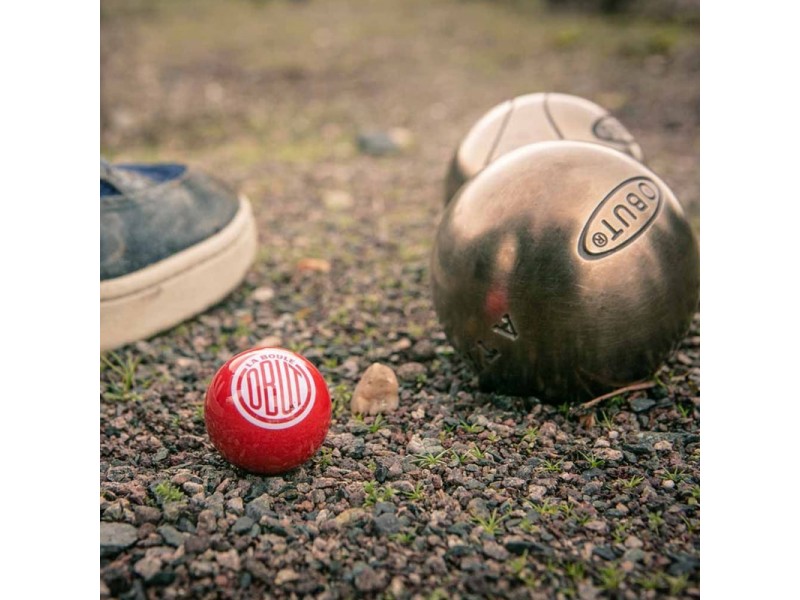 OBUT Bolí de fusta Vermell Logo Vintage