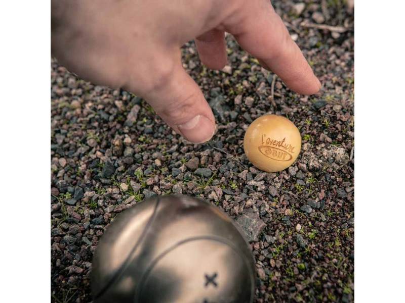 OBUT Bolí de fusta natural L'AVENTURE