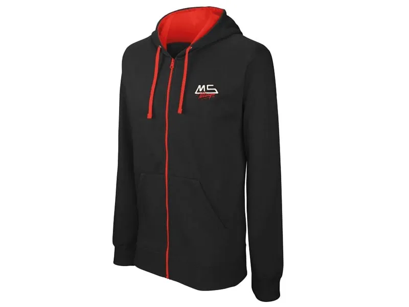 MS Chaqueta Sudadera de petanca con capucha Negra
