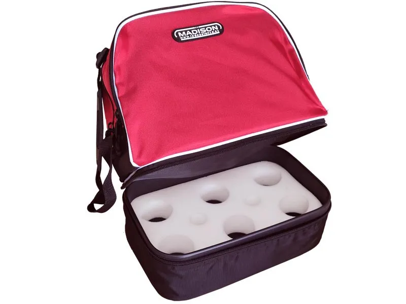 SPORTS MADISON Bolsa de petanca CORDOBA-2 Roja