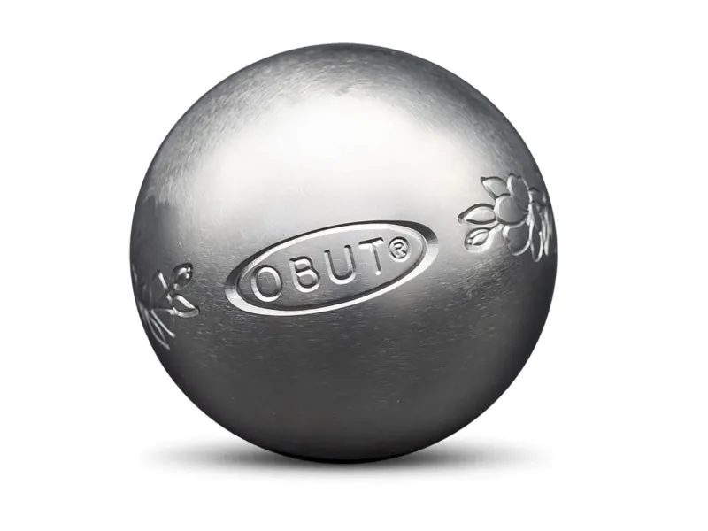 OBUT Juego 3 bolas de petanca Inox FORAL