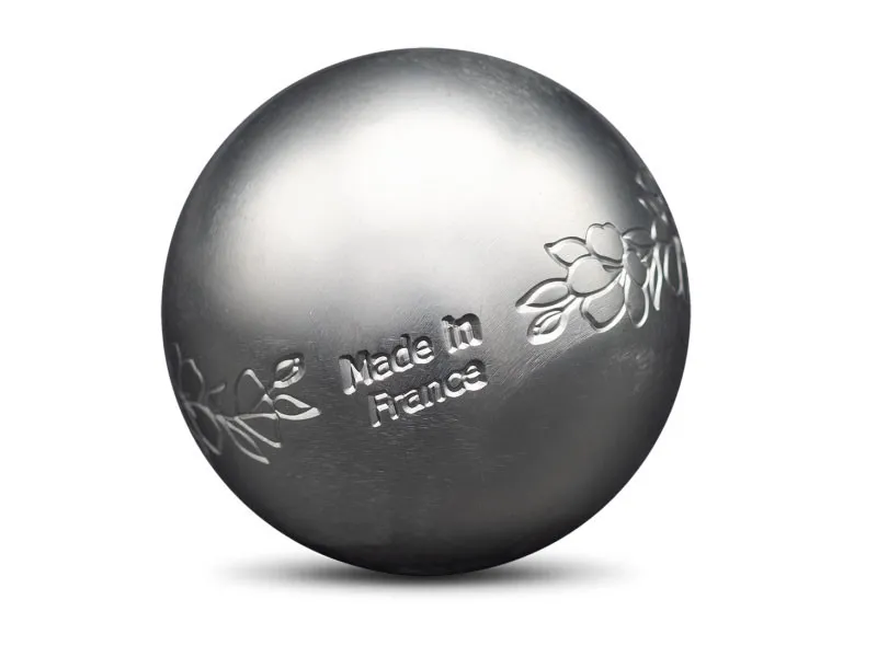 OBUT Juego 3 bolas de petanca Inox FORAL Made in France