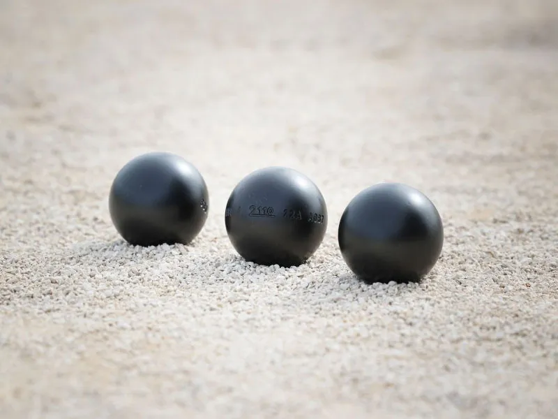 MS 2110 set de 3 bolas de petanca de competicion muy blandas