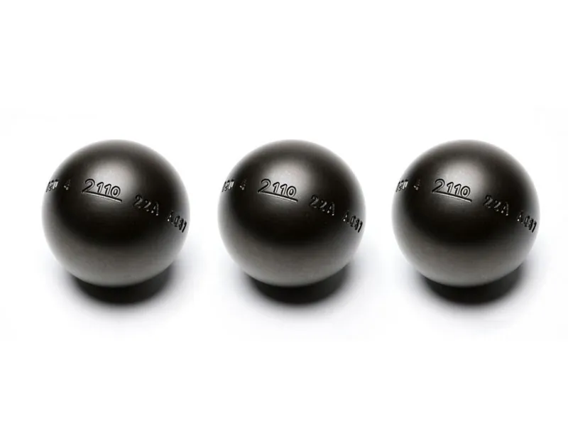 MS 2110 set de 3 bolas de petanca de competicion muy blandas