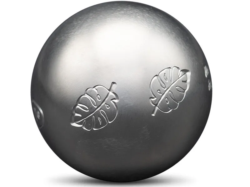 OBUT Juego 3 bolas de petanca Inox JUNGLE