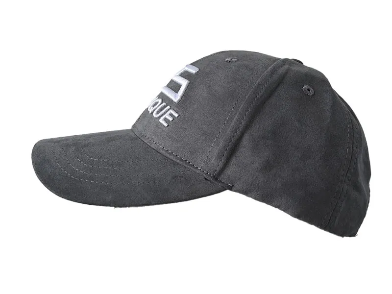 MS Gorra de ante Gris 2