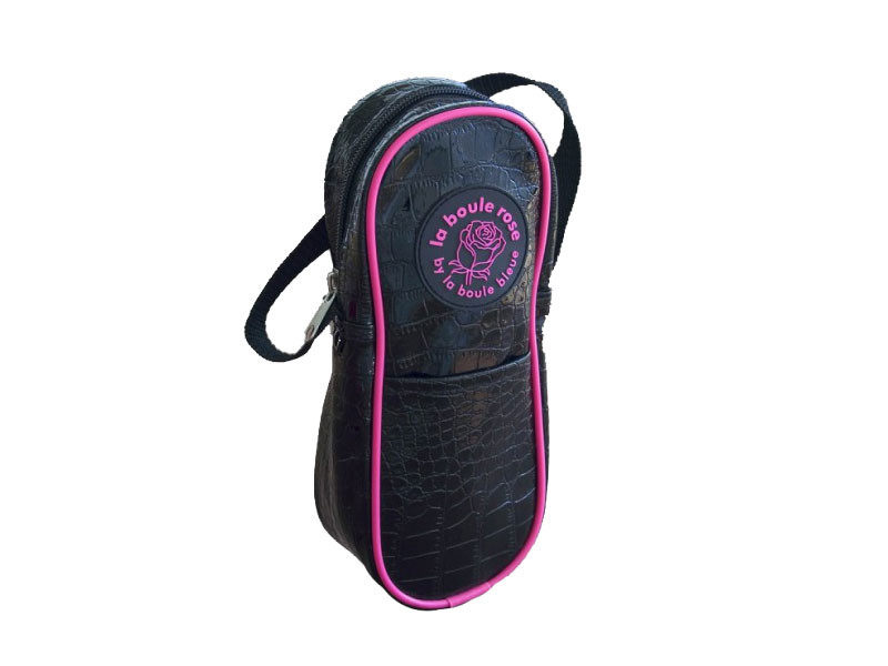 LABOULEBLEUE Bossa Croco-3 Negra/Rosa