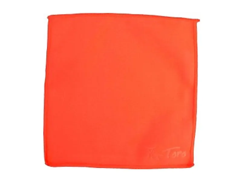 TORO Petank Gamuza Limpiabolas de petanca color Naranja