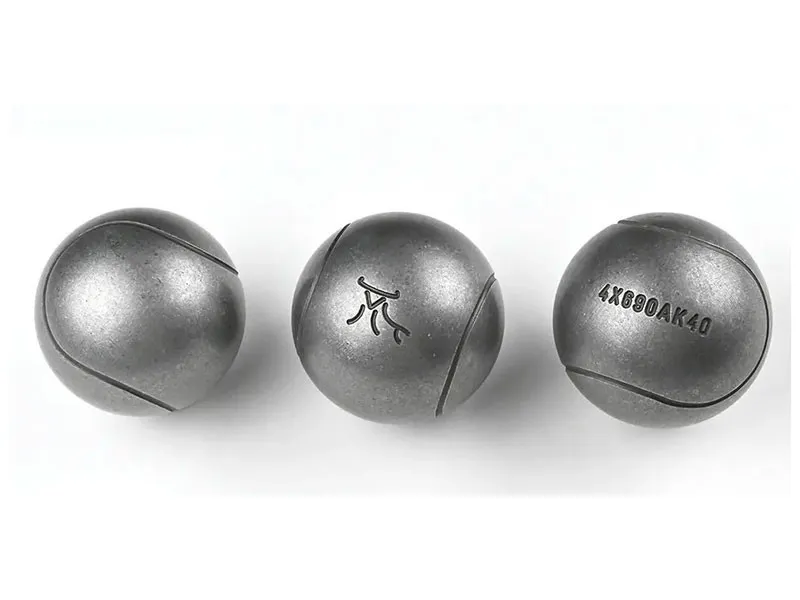 TORO Petank Inox Estria Tenis - set de 3 bolas de petanca