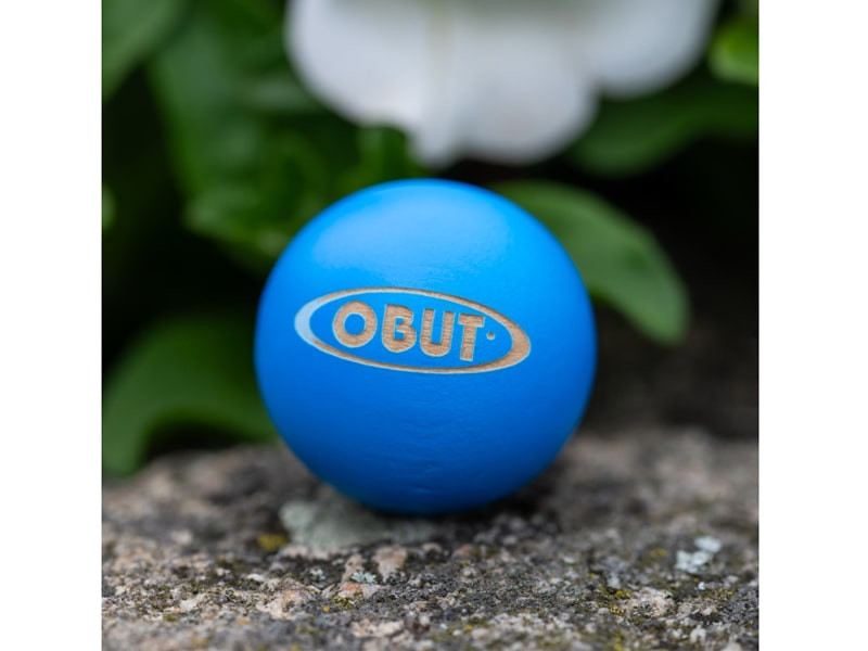 OBUT Bolí de fusta color Blau